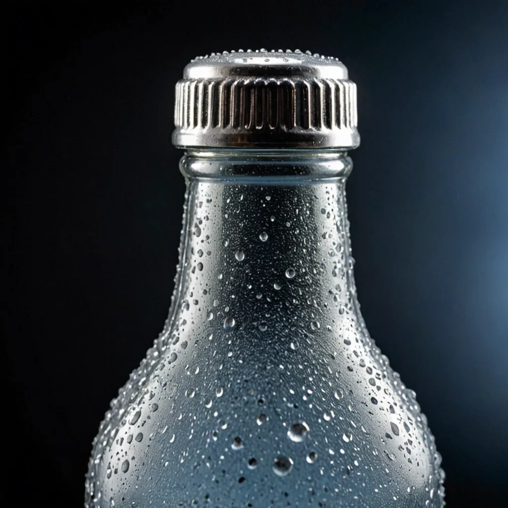 Nine Below — Winter Wheat Vodka — bottle detail
